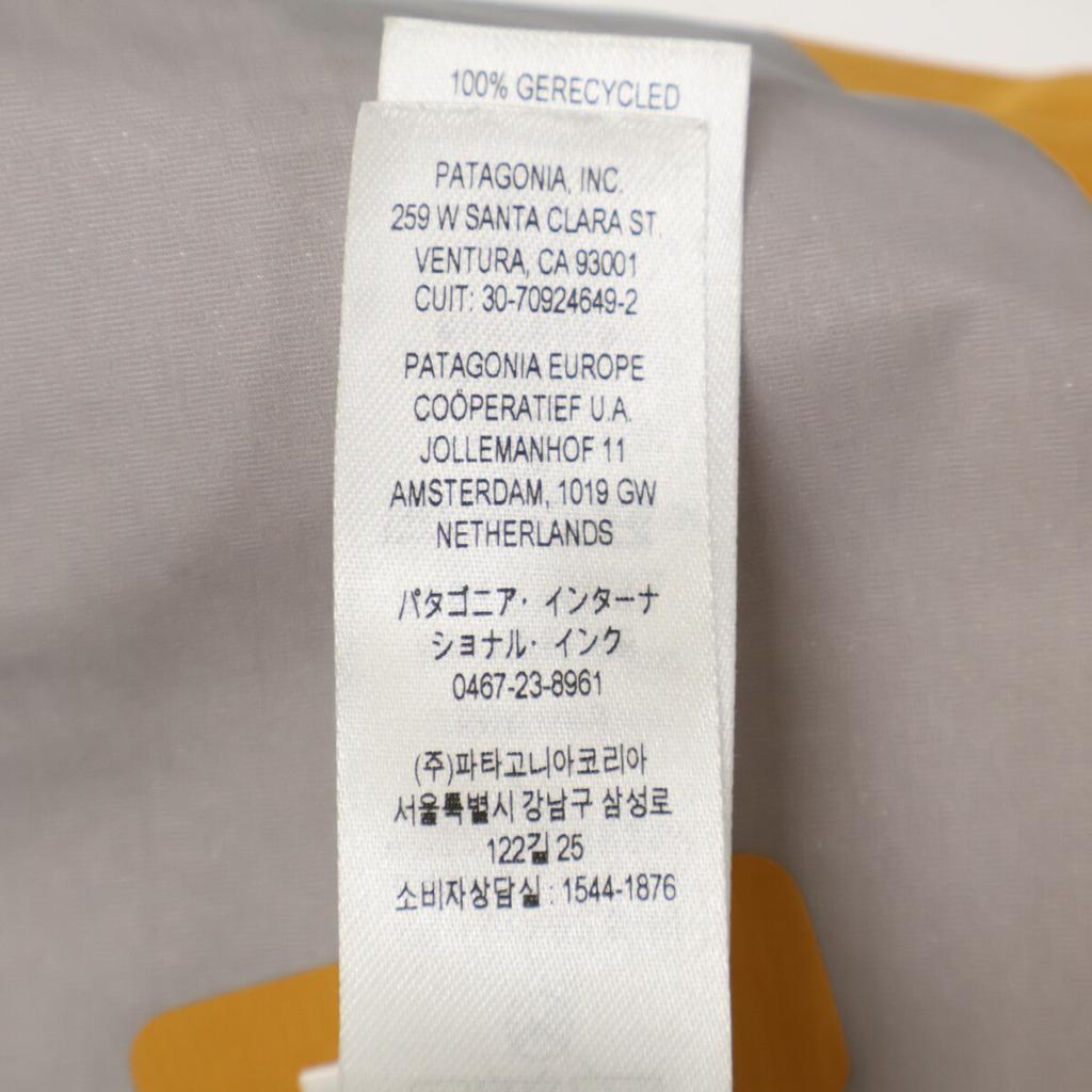 patagonia 85020 SLATE SKY JACKET Slate Sky Jacket M OrangeUsed