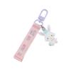 Sanrio Wish Me Mel Logo Embroidered Tag Keychain, Character Grand Prize Winner, 1st Edition, 13 X 4 X 0.7 Cm, Character, 306321