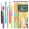 Non-Toxic Retractable Teacher Pointer Finger Reading Guide Kids Teaching Tools Telescopic Sticks Children Learning Games Educational Toys