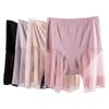 Plus Size Safety Short Pants Women Summer Seamless Under Skirt Pants Anti Chafing Boxers Female Sexy Lace Bodyshorts Women