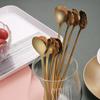 Cherry Blossom Stainless Steel Long Handle Coffee & Dessert Spoon
