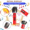 4Pcs Inflatable Microphones Random Color Blow Up Microphone Toys Music Party Decoration Props Inflatable Instrument