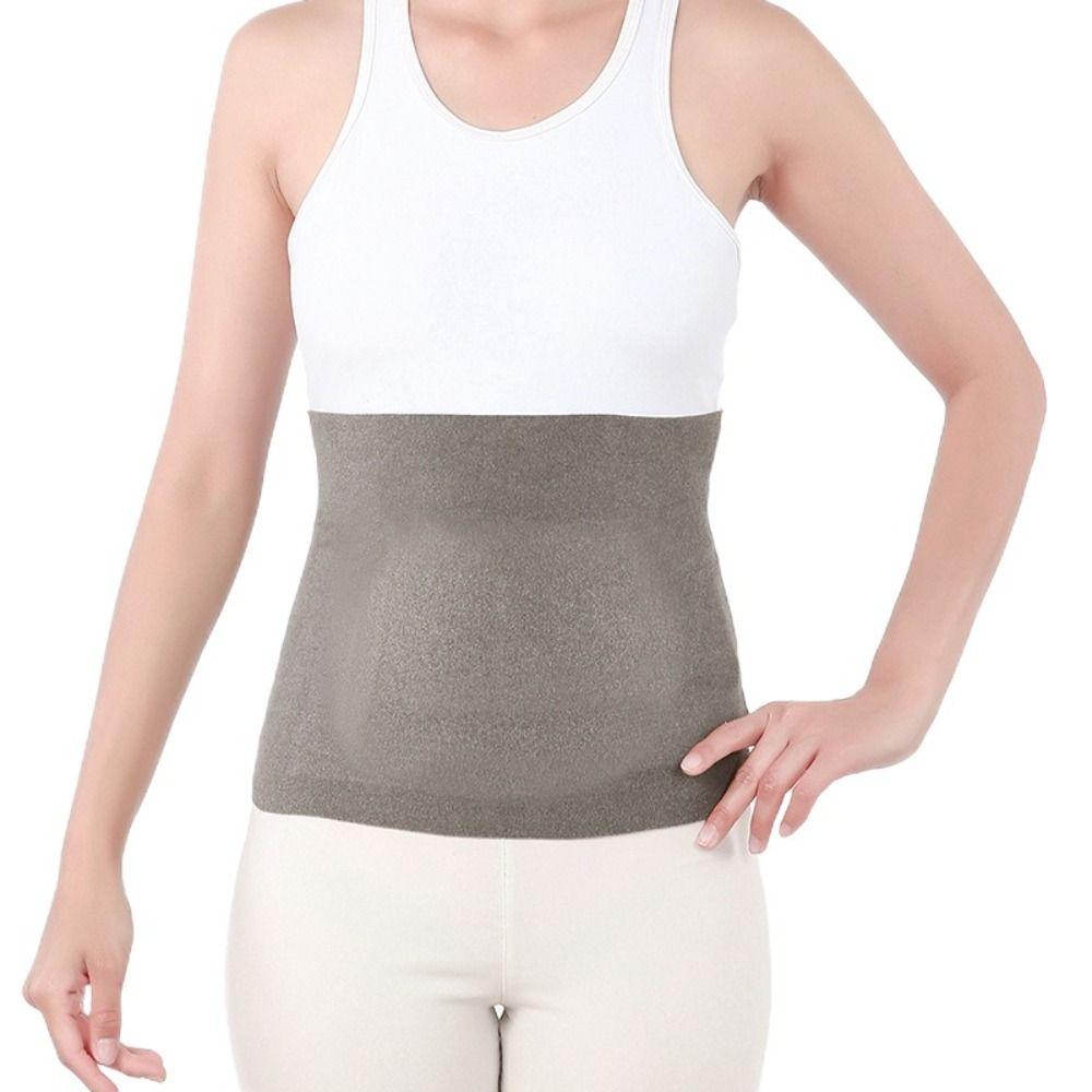 Traceless Fleece Waist Warmer High Elastic Abdominal Wrap Elderly People