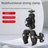 Aluminum Alloy Multifunctional Crab Claw Clamp for Secure Metal and Monitor Fixing