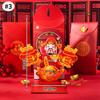 Chinese Red Envelopes Creative 3D Pop Up Lucky Money Pocket Hong Bao Chinese New Year Red Packet for Spring Festival Wedding
