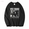 Vice Squad rock band T Shirt gift for rok fan classic graphic TE5538 vintage Washed Comfortable Stylish homme Breathable Unisex