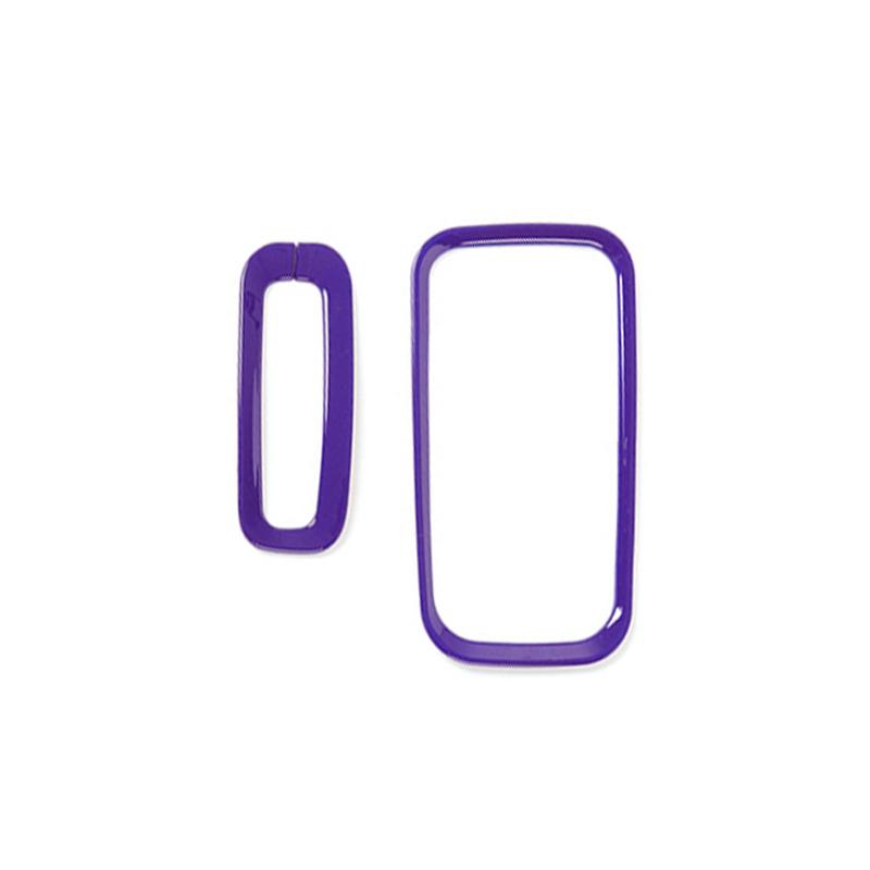 ABS автомобильная отделка шестерен, декоративная наклейка, подходит для Jeep Wrangler JK 2011-2017, аксессуары для интерьера