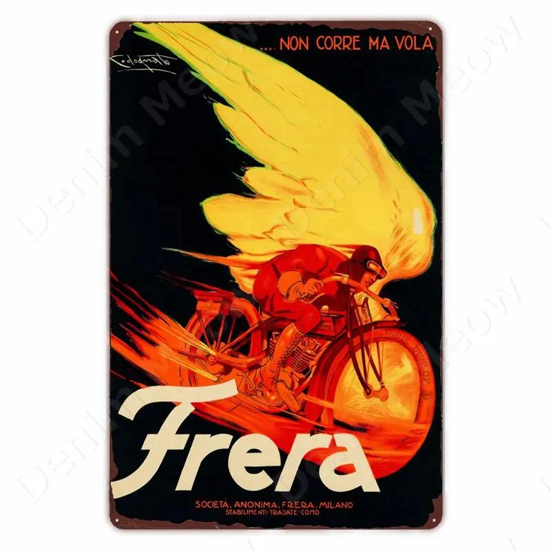 Винтажная металлическая табличка Гран-при Монако, Жестяная табличка с автогонками, Ретро-постер с мотоциклом для бара, мужской берлоги, дома, Авто настенный декор