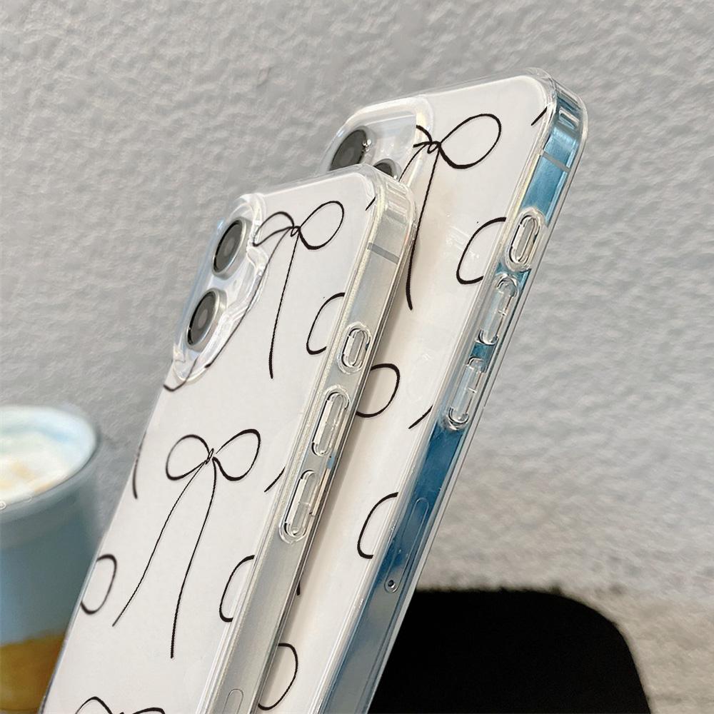 Painted Phone Case for iPhone 12 13 15 16 iPhone 16 12 13 14 15 Pro 14 15 16 Pro Max Coverage Shockproof Anti-Fingerprint Fresh Style Protective Case