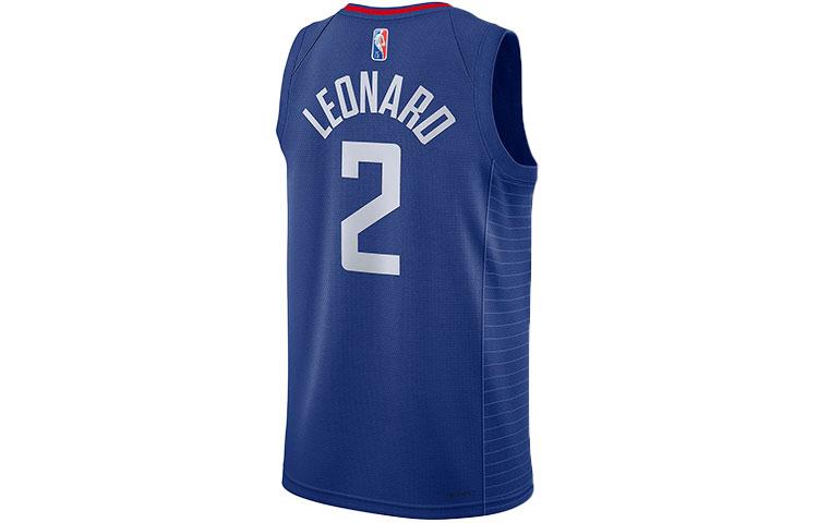 Nike Basketball Jersey NBA SW Fan Edition, Los Angeles Clippers, Leonard Size 2 Men's Blue DB3575-400