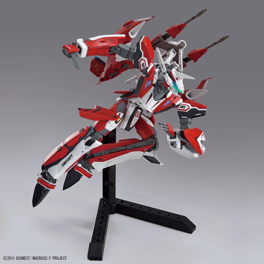 BANDAI SPIRITS HG Macross F Durandal Valkyrie Alto Scale Plastic Model Kit YF-29 (Saotome Custom) 1/100 Pre-Colored