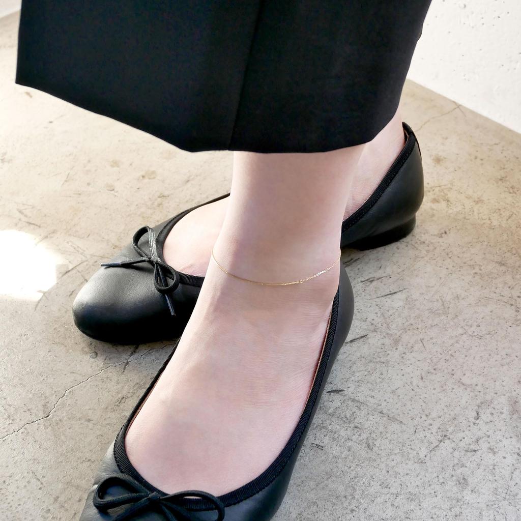 VA Vendome Aoyama K10YG Gold Bracelet GJVB0120LSYG 2-Way (Anklet)