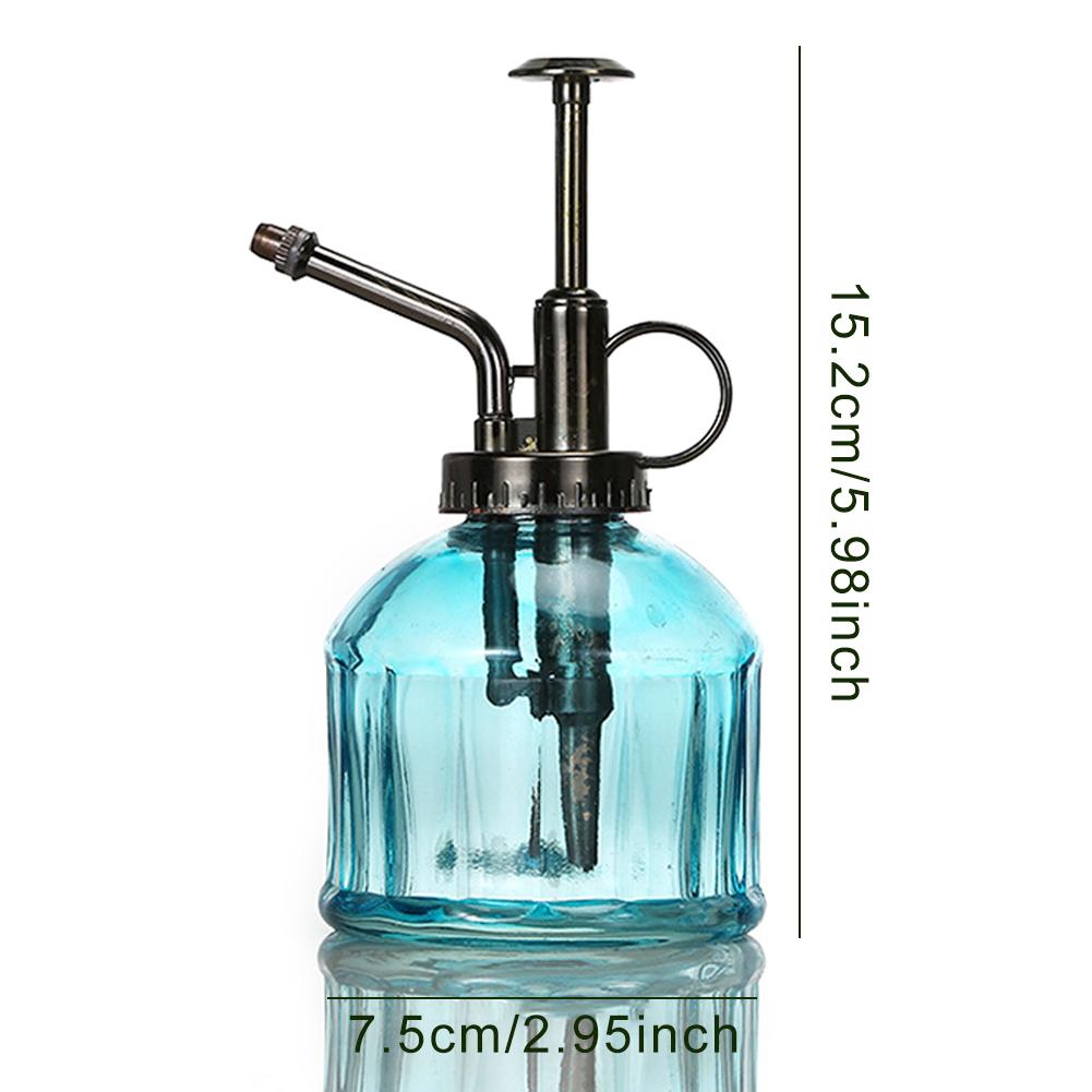 1 шт. стеклянный горшок для полива растений и цветов, садовый горшок Mister 300 мл, канистры с водой, распылитель, принадлежности для орошения, парикмахерский инструмент