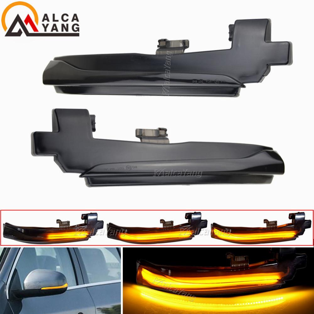 For Volvo V40 CC II V60 S60 2011-2018 S80 V70 III LED Dynamic Turn Signal Light Side Mirror Sequential Blinker Indicator Lamp