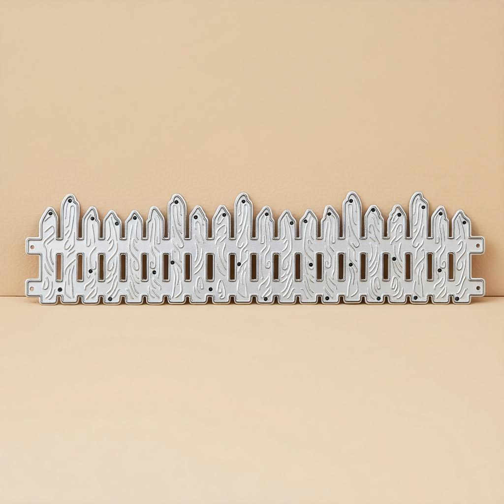 Fence Metal Cutting Dies DIY Scrapbooking Embossing Paper Photo Album Crafts Templates Mould Stencils