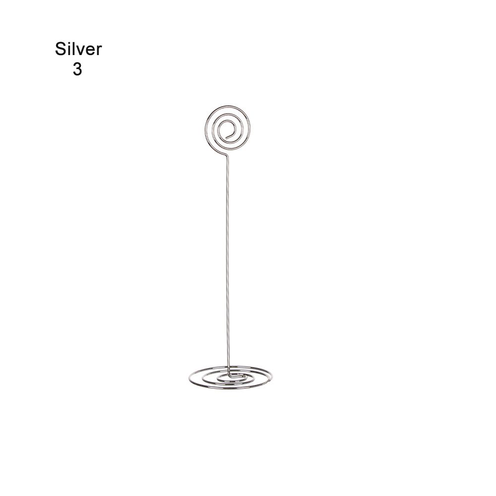 Heart Shape Wedding Supplies Paper Clamp Place Card Photos Clips Clamps Stand Table Numbers Holder