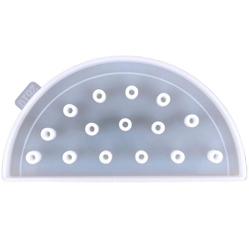 Threading Board Epoxy Mold Montessori Educational Baby Toy Silicone Mold Games Great for Travel and Plane Activities