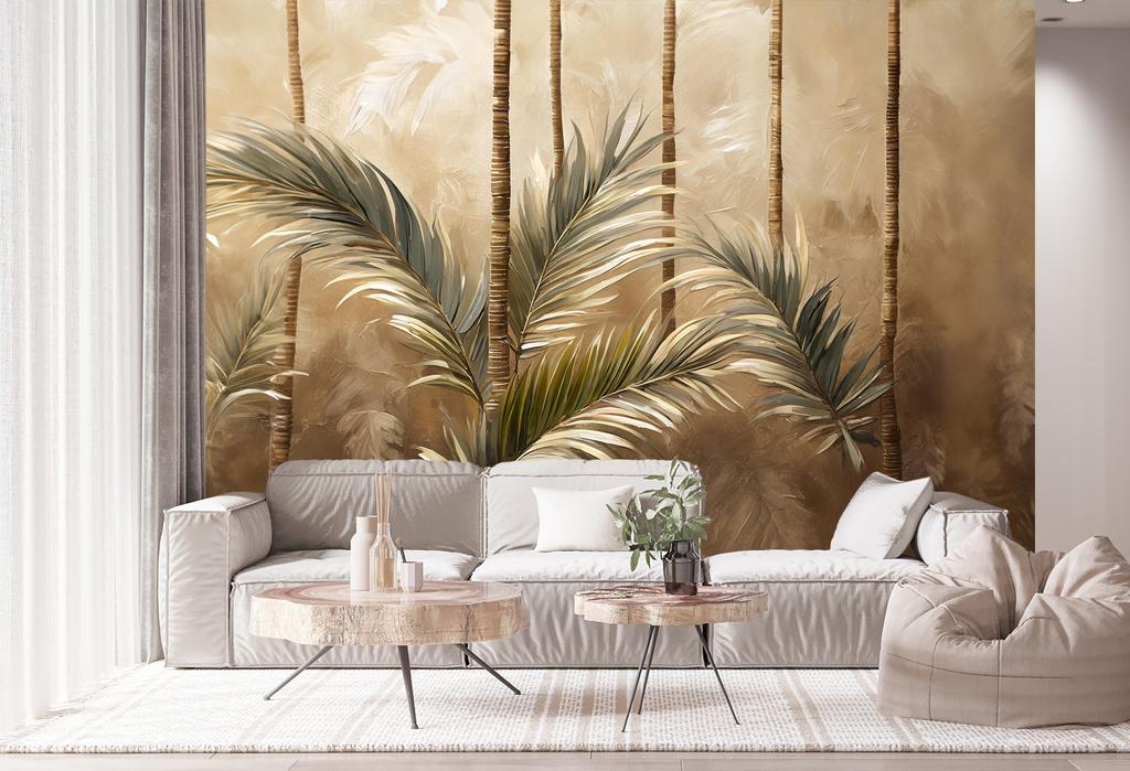 Wallpaper Palms Boho Nature