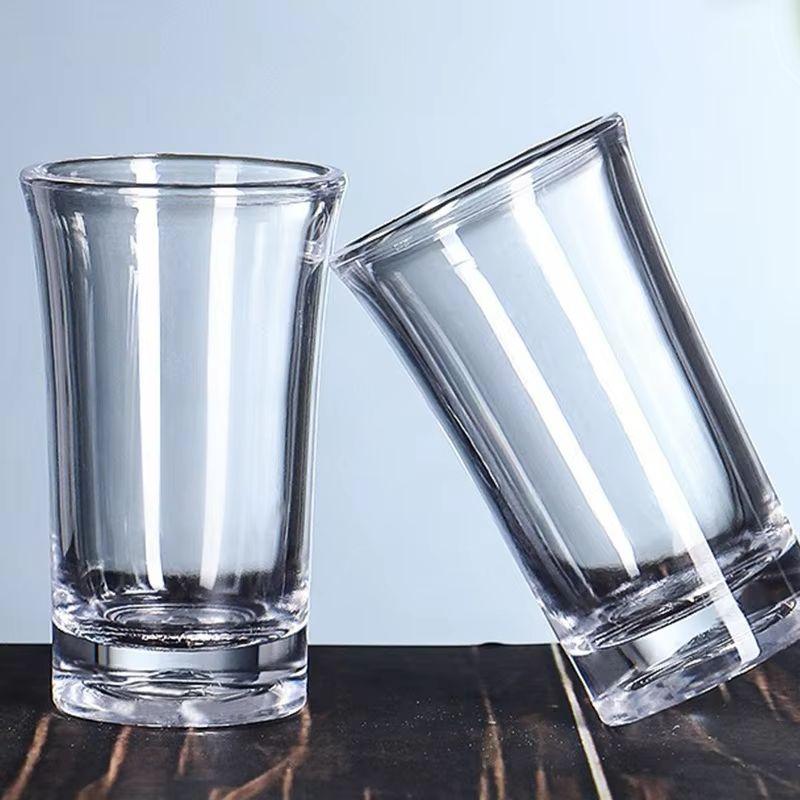 50 мл Виски Бокалы для иностранного вина Вечеринка Прозрачная рюмка для ликера Набор из 6 штук Рюмка Мини Толстодонная рюмка-пуля Праздничные подарки