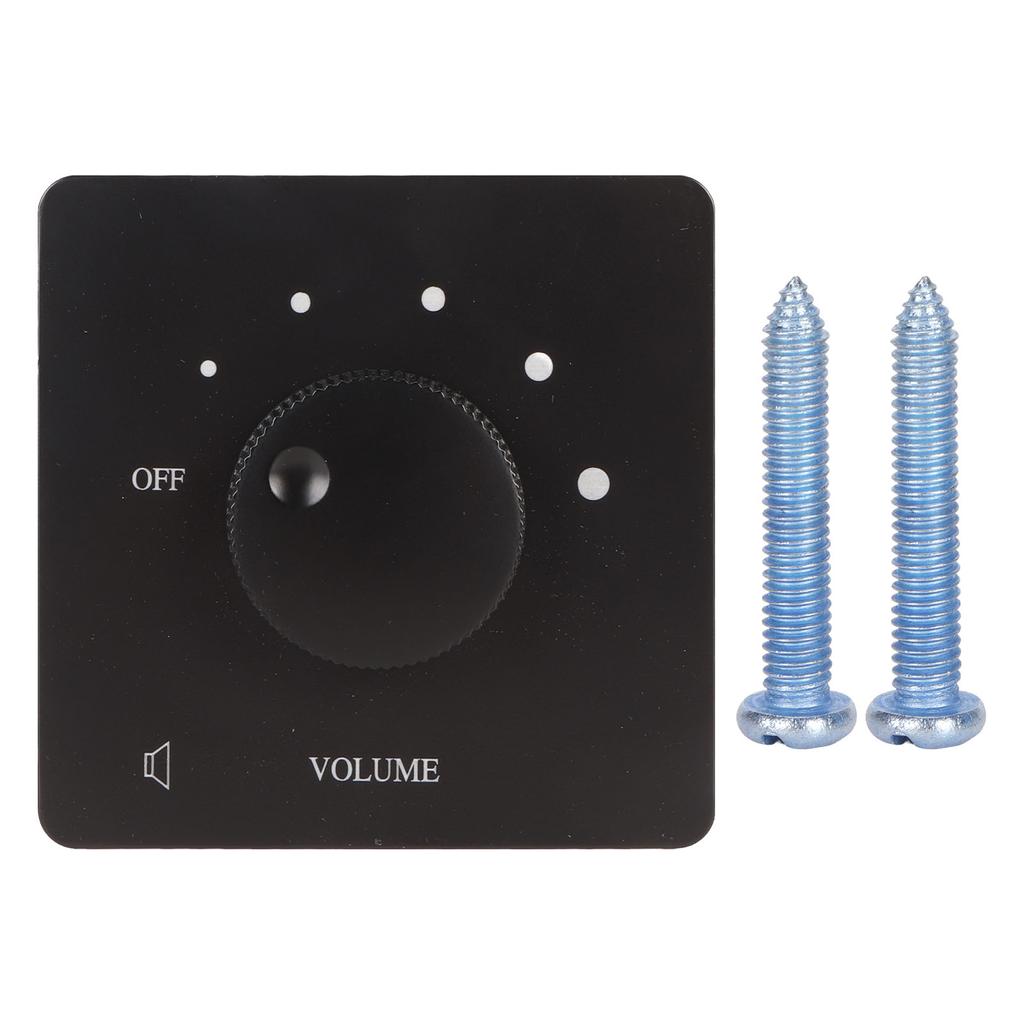 50W Volume Control Professional Safety 5 Gears Tuning Knob Volume Controller for Home Speakers