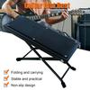 Guitar Foot Stool Height Adjustable Folding Leg Rest with Anti-Slip Rubber Pads Guitar Step Footstool for Classical Guitar Players
