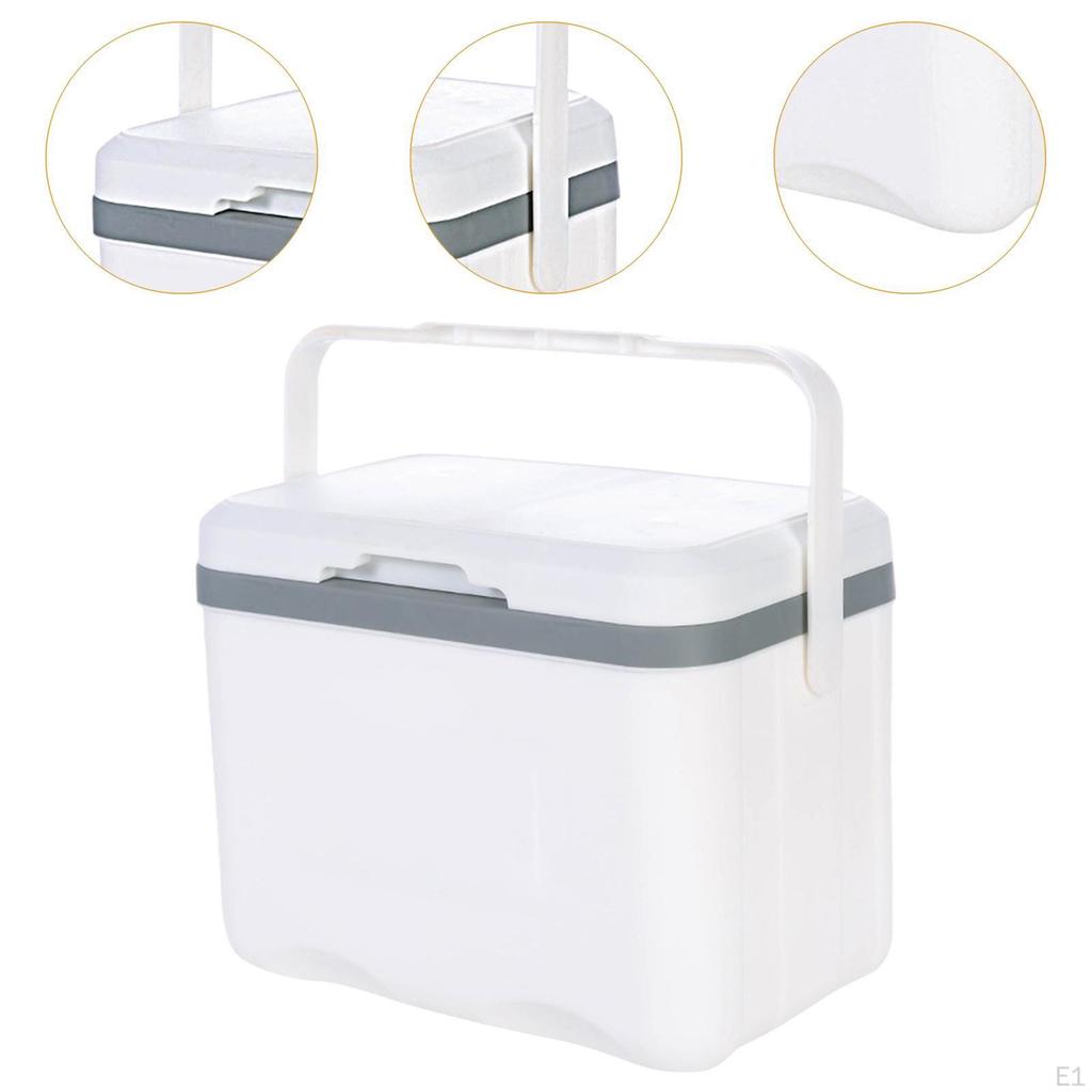 6L Cooler Box for Food Storage Hot/Cold Retention Container Outdoor Activities