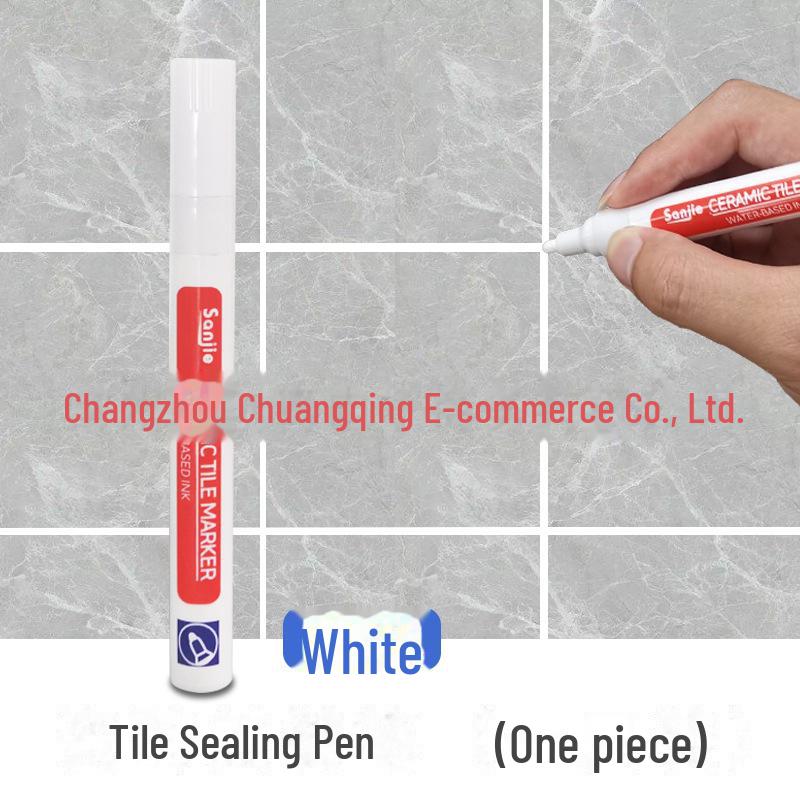 Карандаш для ремонта зазоров между плитками: Устойчивое к плесени, водонепроницаемое и дезинфицирующее средство для кухни, ванной комнаты, стен и пола.