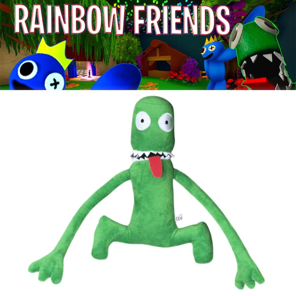 Очаровательная плюшевая игрушка Rainbow Friends Roblox2 с длинными зелеными руками, идеально подходящая для детей лет)