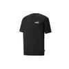 Ess+ Relaxed Tee With Logo Print Men Tops Black 849529-01