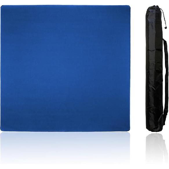 Mahjong Mat,Mahjong Table Mat with Black Carrying Bag,Rubber Anti Slip Game Mat and Noise Reducing Table Cover for Mahjong,Dominoes,Poker,Card,Board