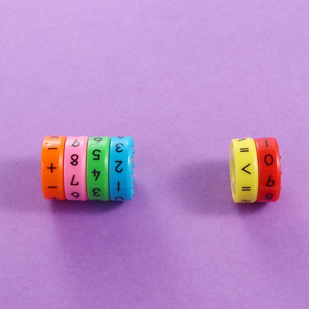 Math Toys Learning Educational Toys Math Magnetic Block Montessori Puzzle Game Numbers Magic Cube