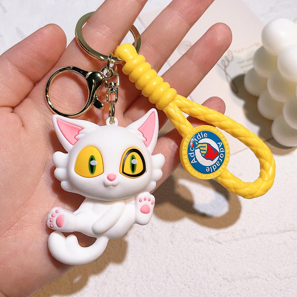 Кавайный Ключница-Фигурка Кот из Suzume No Tojimari Аниме Фигурка Действия Настольная Кукла Коллекционная Игрушка Идеально для Подарка Ребенку