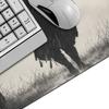 Red Sun Torii Samurai Mouse Pad Gamer printon demand Mousepad XXL Mechanical Keyboard Pad Office Office Accessories Mice Pad