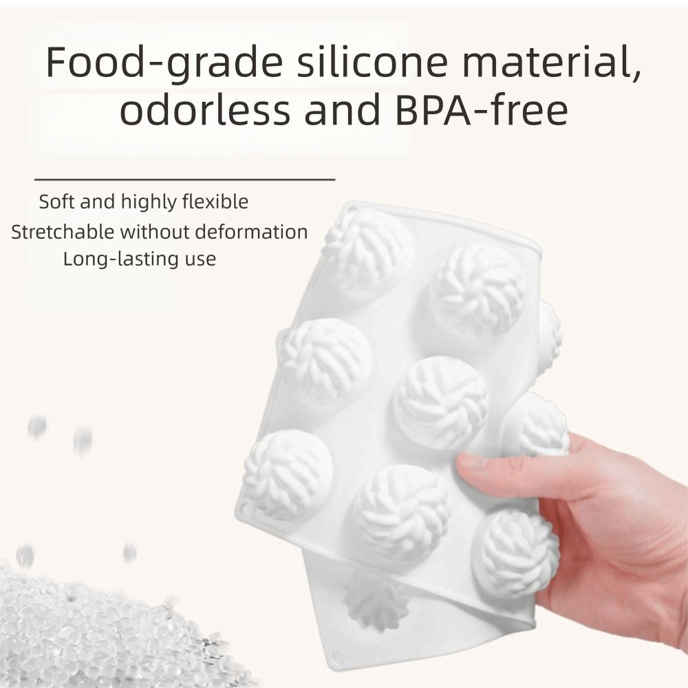 15 Cells Flower Chocolate Mold Heat-Resistant Pudding Mould Baking Cake Molds Kitchen Tools