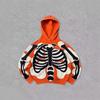 2026 Skull Print Hoodie Men - Lightweight Air Layer Sweatshirt Casual Streetwear Long Sleeve Pullover With Front Pocket