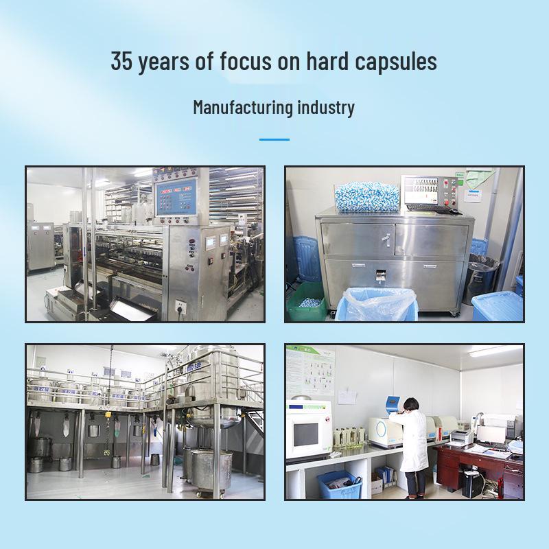 Sheng Lan Gelatin Empty Capsules - Edible Gastric-Soluble Shells [1# Blue White]