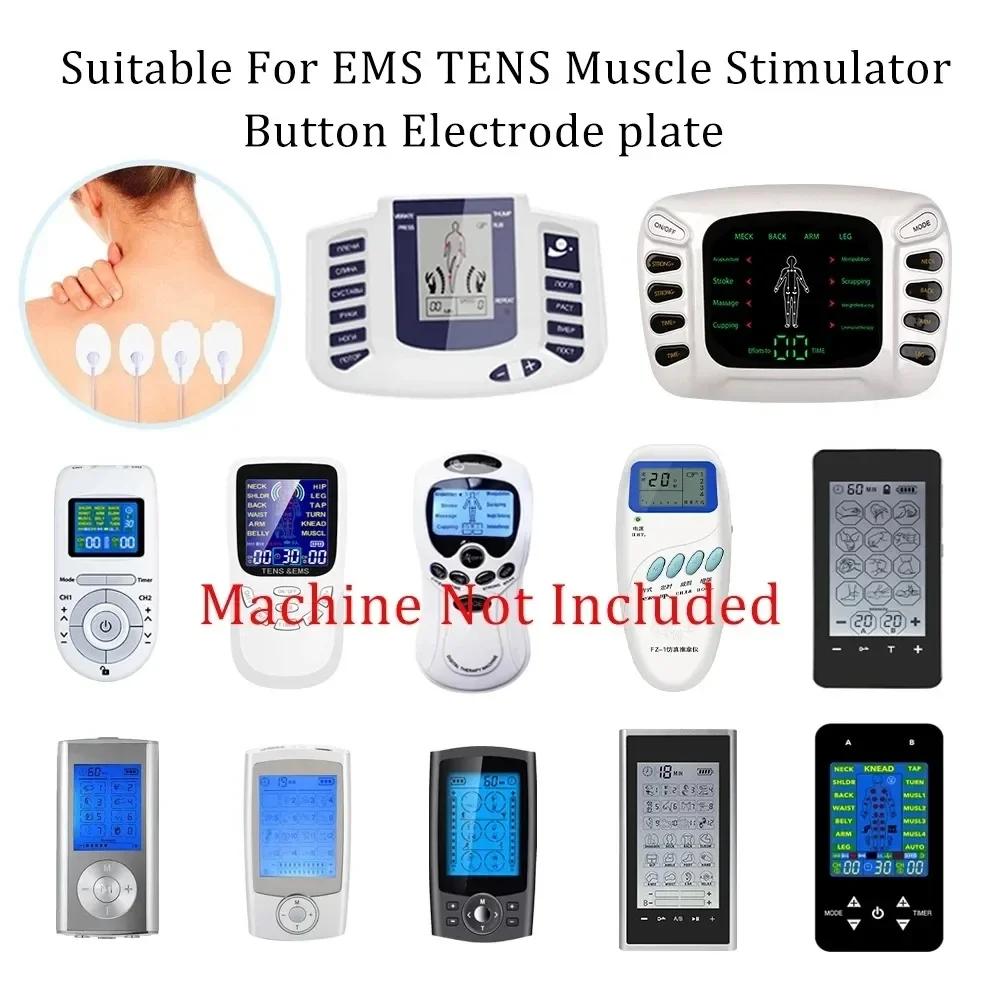 10/50PCS Electrode Pads Gel Tens Acupuncture Physiotherapy Machine Slimming Pulse Ems Muscle Stimulator Massager Sticker Care