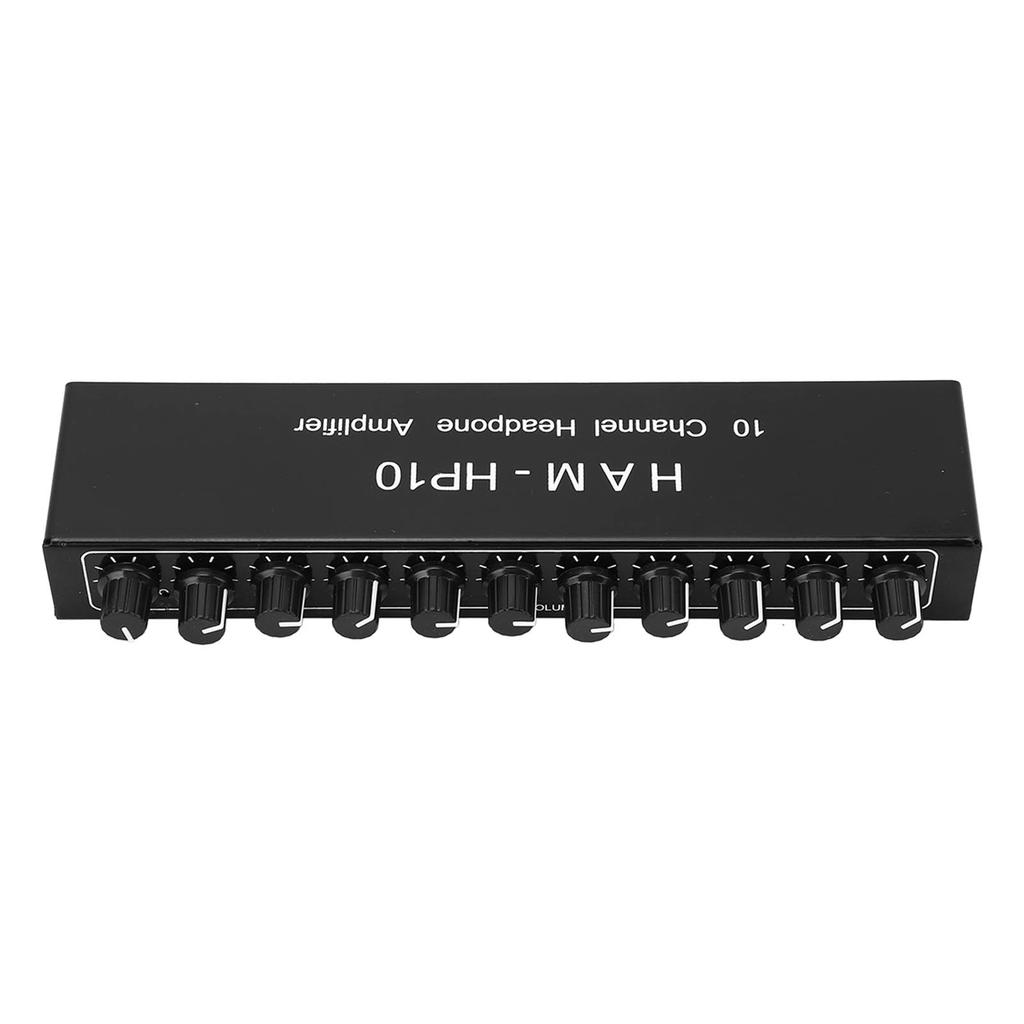 10 Channel Headphone Amplifier 1 In 10 Out Channel Stereo Distributor Headphone Amplifier