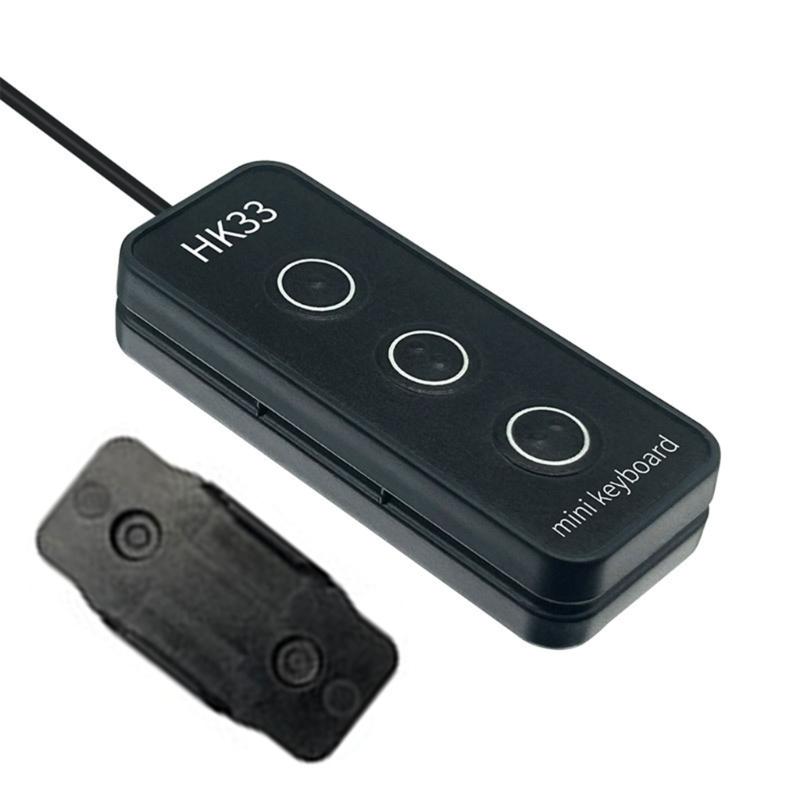 1 Клавиша/3 Клавиши Клавиатура с Дизайном Брайля USB Макропрограммируемая Клавиша USB Подключение Клавиатура для Работы и Игр