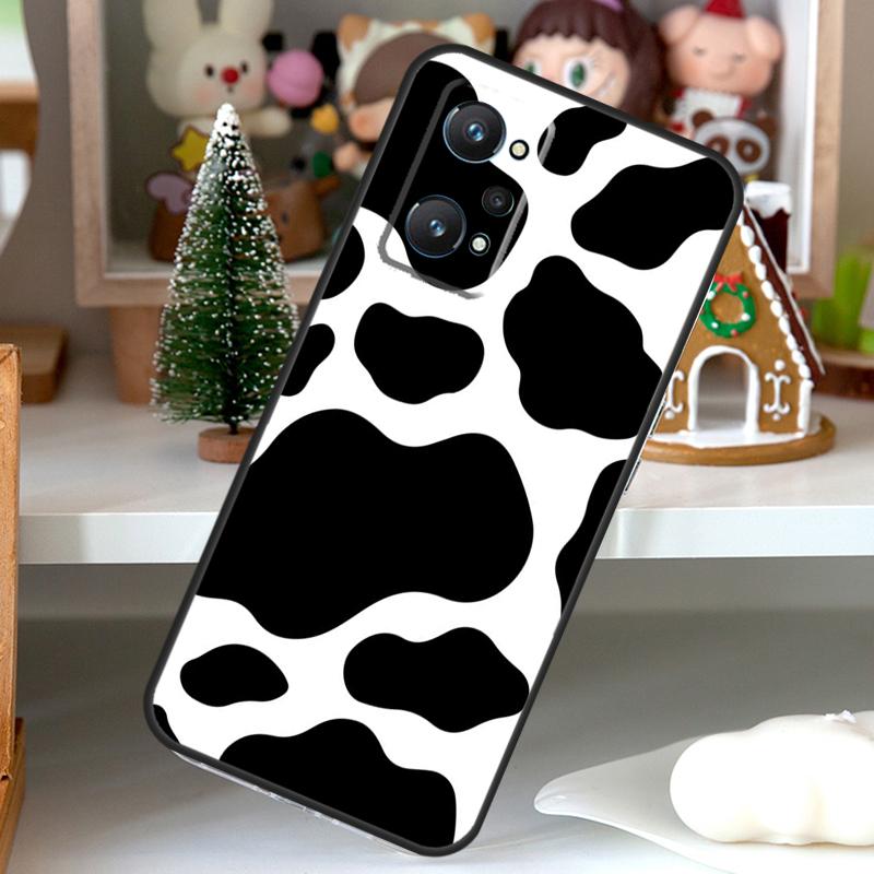 Чехол с принтом леопарда Корова для OPPO Realme C55 C35 C33 C31 C30 C25 C21Y C11 GT Neo 5 3T 2T Realme 10 9 11 Pro Plus