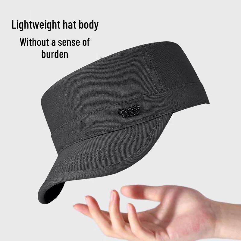 Red Dragonfly Men's Casual Flat Top Sun Protection Hat
