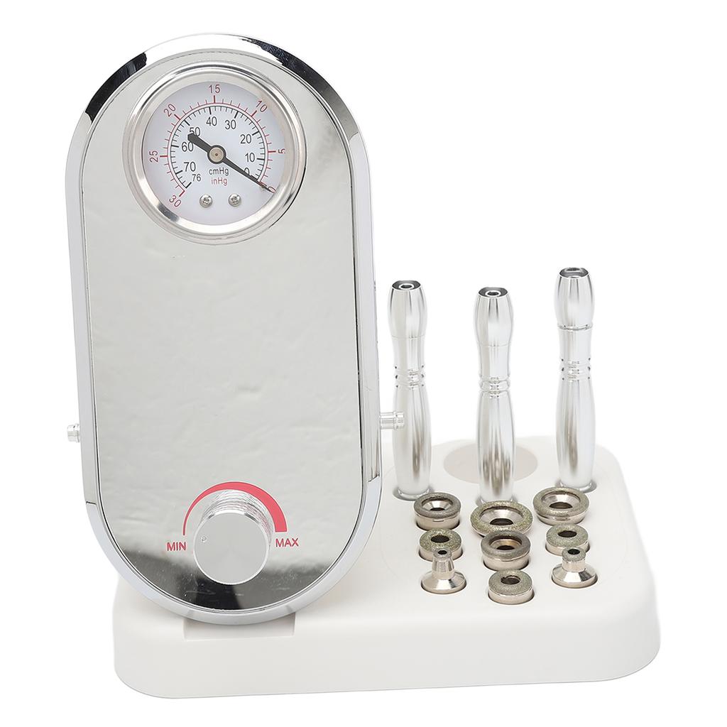 Дермабразия Аппарат для подтяжки кожи коллагеном Оборудование для ухода за кожей с 9 головками 100‑240 В ЕС вилка