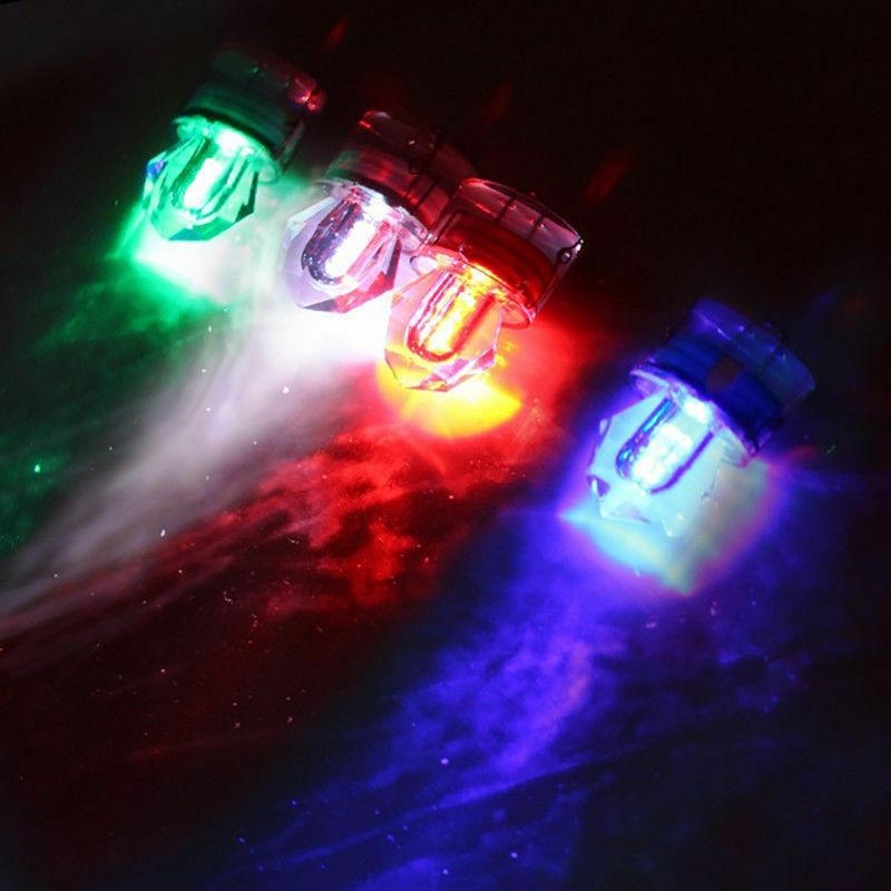 30Pcs Underwater Mini LED ABS Fishing Bait Light Squid Deep Drop Fish Lure Lamp Lights for Tuna Swordfish