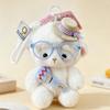 Soft Sheep Doll Keychain Plush Backpack Pendant Ornament Cute Bag Hanging Decor  Bag