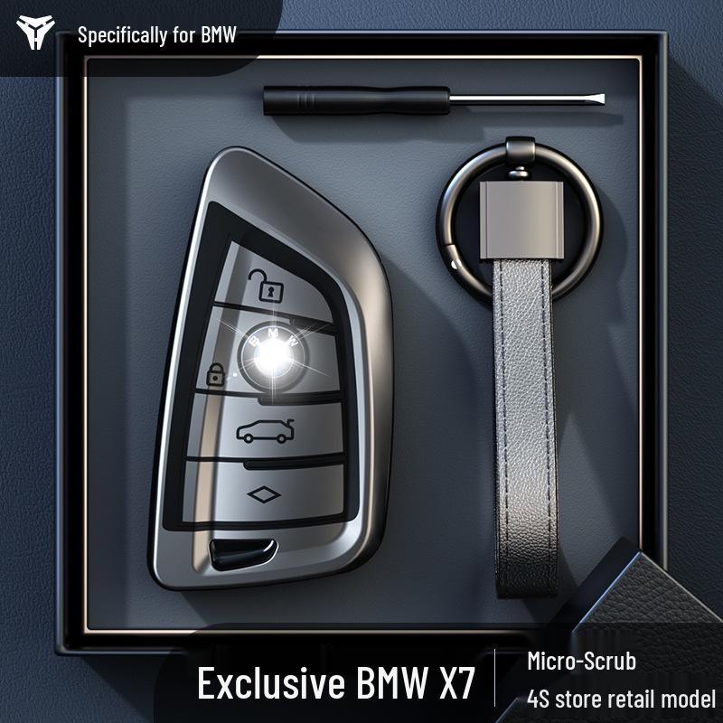 BMW Key Case for X7, 7 Series, X3, 530li, 5 Series, 3 Series, X5, 6 Series GT, X6