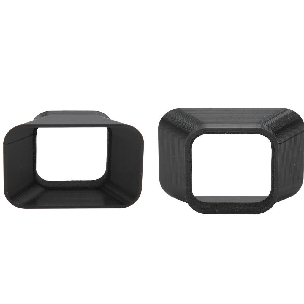 2 Pcs AntiGlare Sunshade Lens Hood Lightweight for GoPro Hero 9 Black Camera Accessories