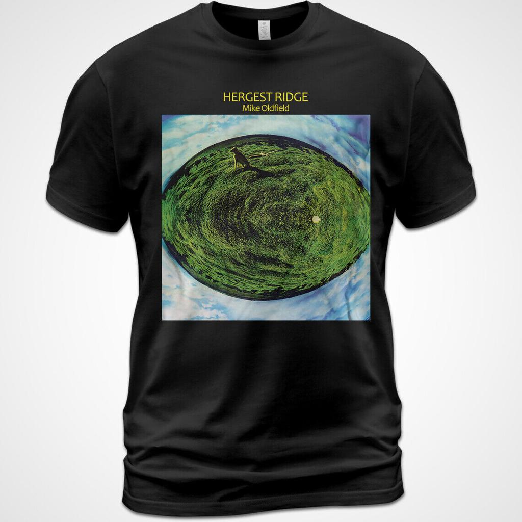 Cotton T Shirt Mike Oldfield Hergest Ridge Album Lindsay Cooper Sally long or short sleeves
