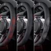 Car Steering Wheel Cover Ultra-thin Breathable Car Accessories For Honda Civic FIT CRV Accord Jazz HRV Insight Odyssey Vezel CRZ AS9