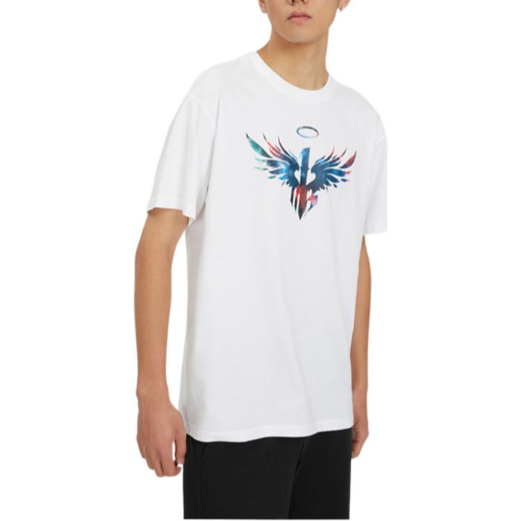 Puma Мужская футболка с графическим принтом однотонного цвета, с круглым вырезом и коротким рукавом, топы, белая 536411-01