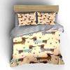 Dachshunds, hearts, striped scarves. Bedding sets Duvet cover sets Duvet covers Pillowcases(1 * Duvet Cover 2 * Pillowcases without duvet insert)